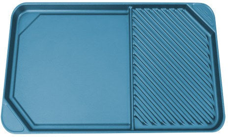 All American - 20.5" x 11.5" Mars Cast Aluminum Side By Side Griddle/Grill - 6040ABL