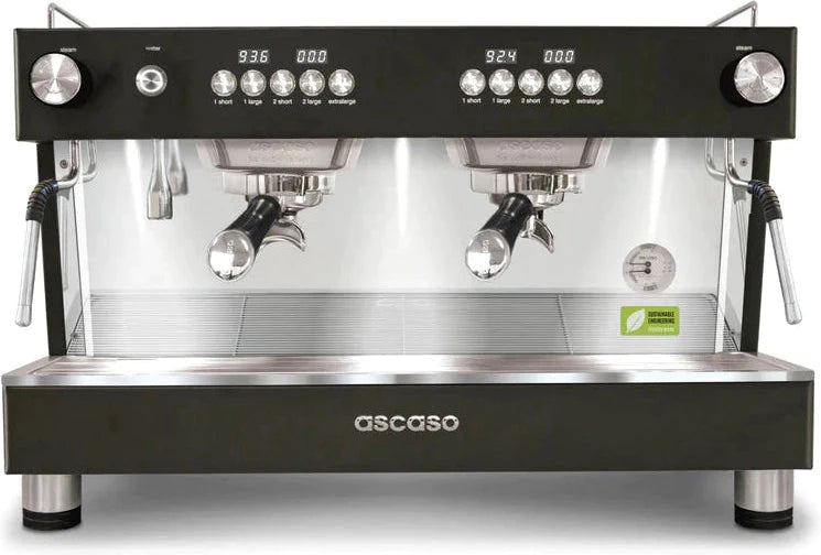Ascaso - Barista T One 2 Group Espresso Machine Black - BT..25