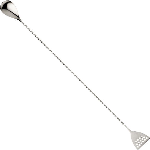 Barfly - 15.75" Stainless Steel Bar Spoon With Strainer End - M37072