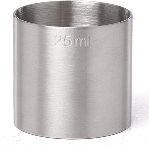 Barfly - 25 ml Stainless Steel Thimble Measure - M37050