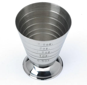 Barfly - 2.5 Oz Stainless Steel Bar Measuring Cup - M37069