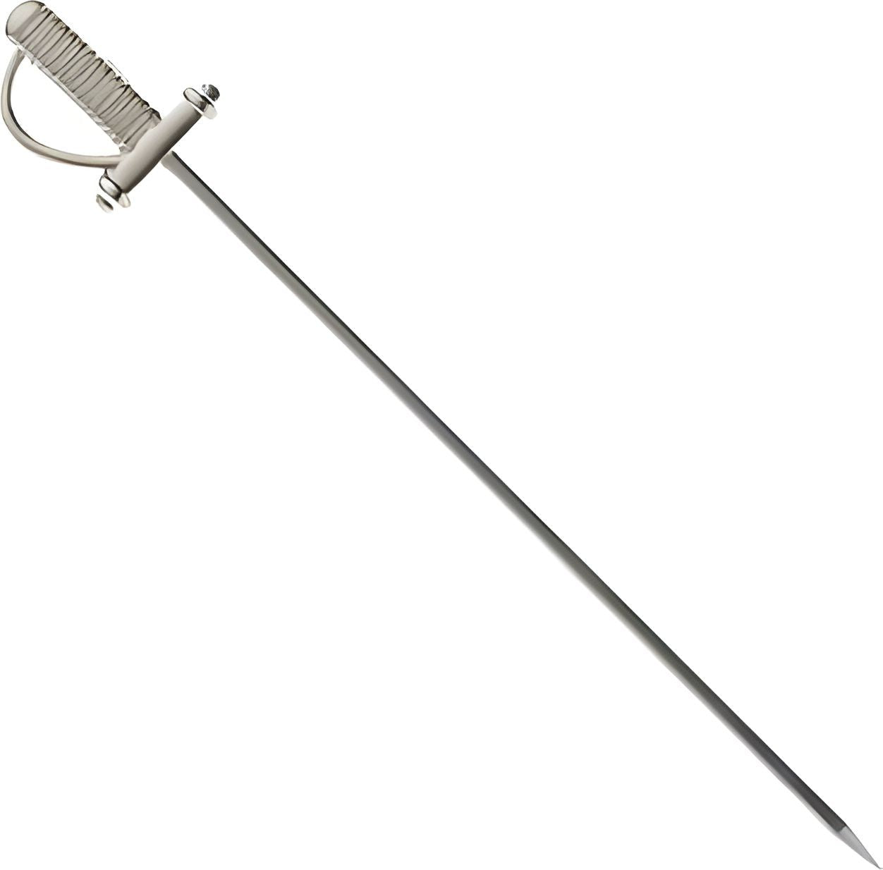 Barfly - 4.62" Stainless Steel Sword Top Cocktail Pick - M37065