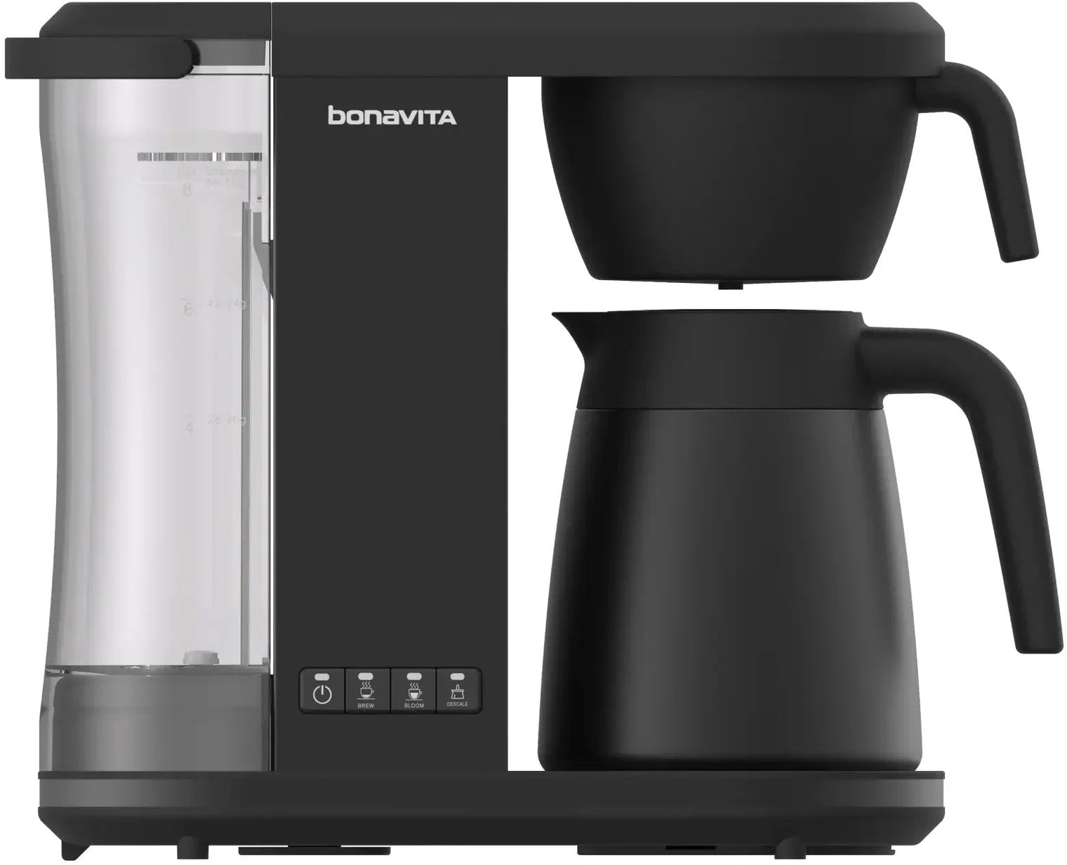 Bonavita Enthusiast 8-Cup Drip Coffee Maker with Thermal Carafe in Black  Stainless
