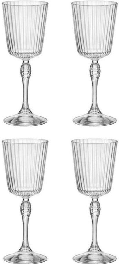 Bormioli Rocco - 8.5oz America '20s Cocktail Glass Set of 4 - 450122129