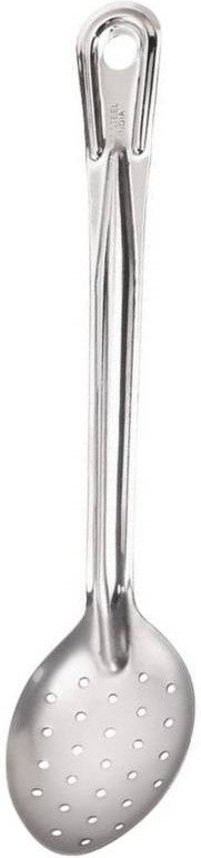 Browne - 11" Stainless Steel Perforated Serving Spoon - 2752