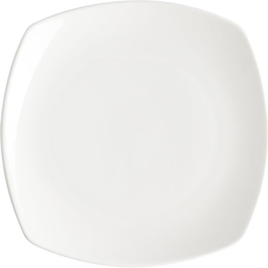 Browne - FOUNDATION 10" Porcelain Square Coupe Plate - 30197
