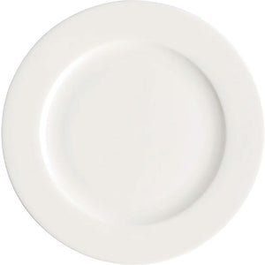 Browne - FOUNDATION 10.75" Porcelain Wide Rim Round Plate - 30110