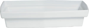 Bugambilia - Classic 14.6" x 9.4" Medium Gray Rectangular Casserole Platter - TPUD03