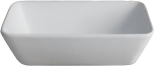 Bugambilia - Classic 8" White Rectangular Bowl With Elegantly Textured - IU102WW
