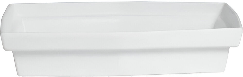 Bugambilia - Mod 5.8 Qt Large White Rectangular Casserole With Glossy Smooth Finish - PUD04-MOD-WW