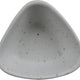Cheforward - 1.5 Oz Revive Stone Natural/Black Triangle Melamine Ramekin with Organic Hammered Texture - 30480-BK/SN