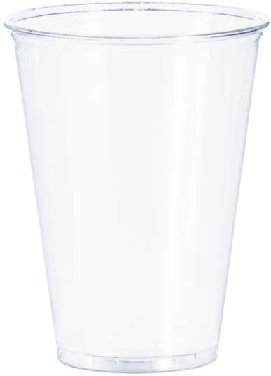 Dart - 10 Oz Solo Ultra Clear PET Plastic Cups, 1000/cs - TP10D