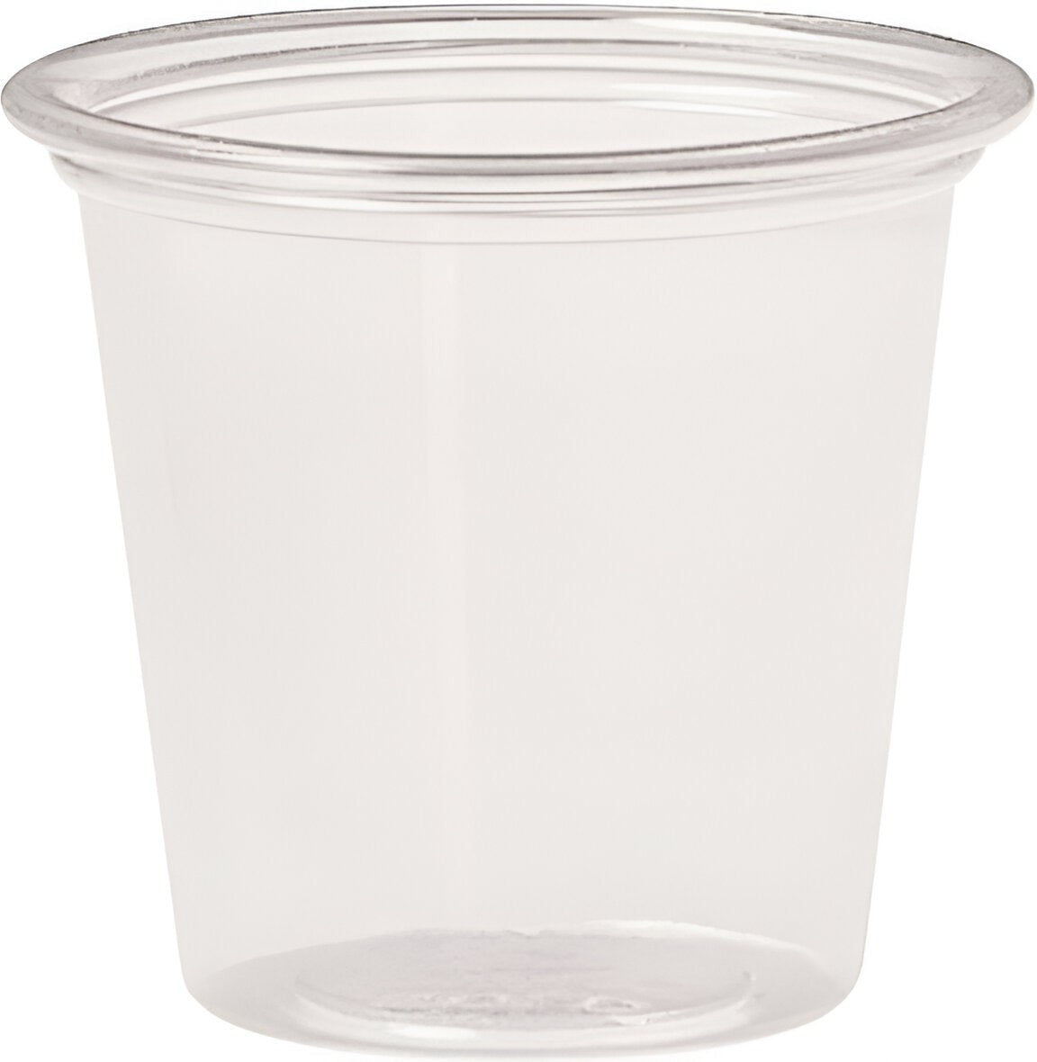 Dart - 1.5 Oz Solo Ultra Clear Souffles Plastic Cups, 250/Cs - T125-0090