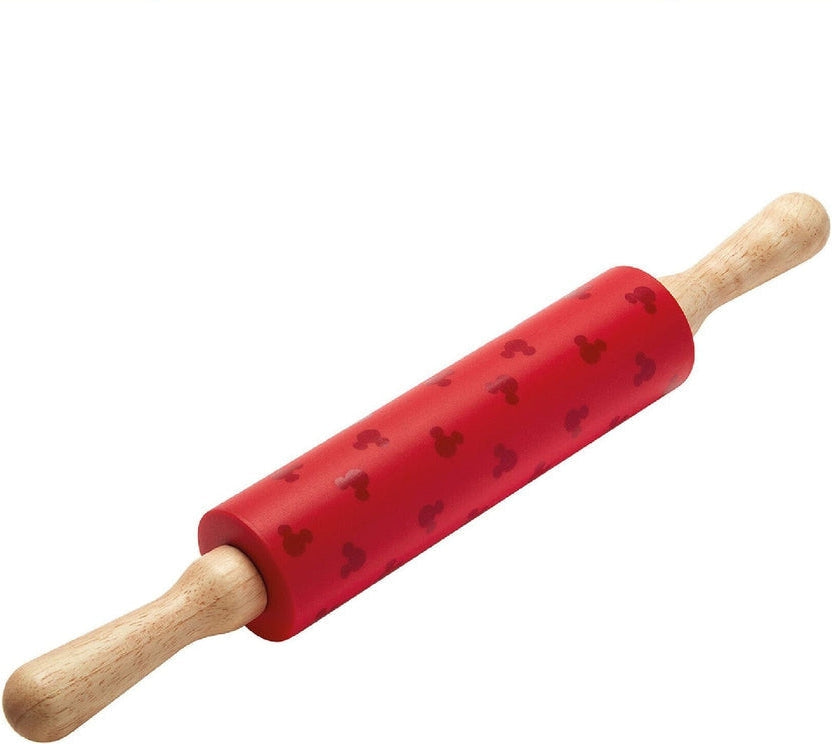 Disney Bake with Mickey - 15.75" Silicone Rolling Pin with Wooden Handle - 48804-C