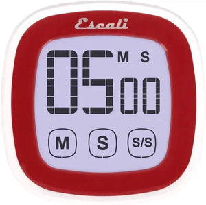 Escali - Red Touch Screen Digital Timer - DR3-R