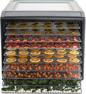 Excalibur - 10-Tray Stainless Steel Performance Digital Food Dehydrator - DH10SSSS13