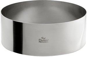 Fat Daddio's - Pro Series 8" x 3" Stainless Steel Round Cake & Pastry Rings - SSRD-8030
