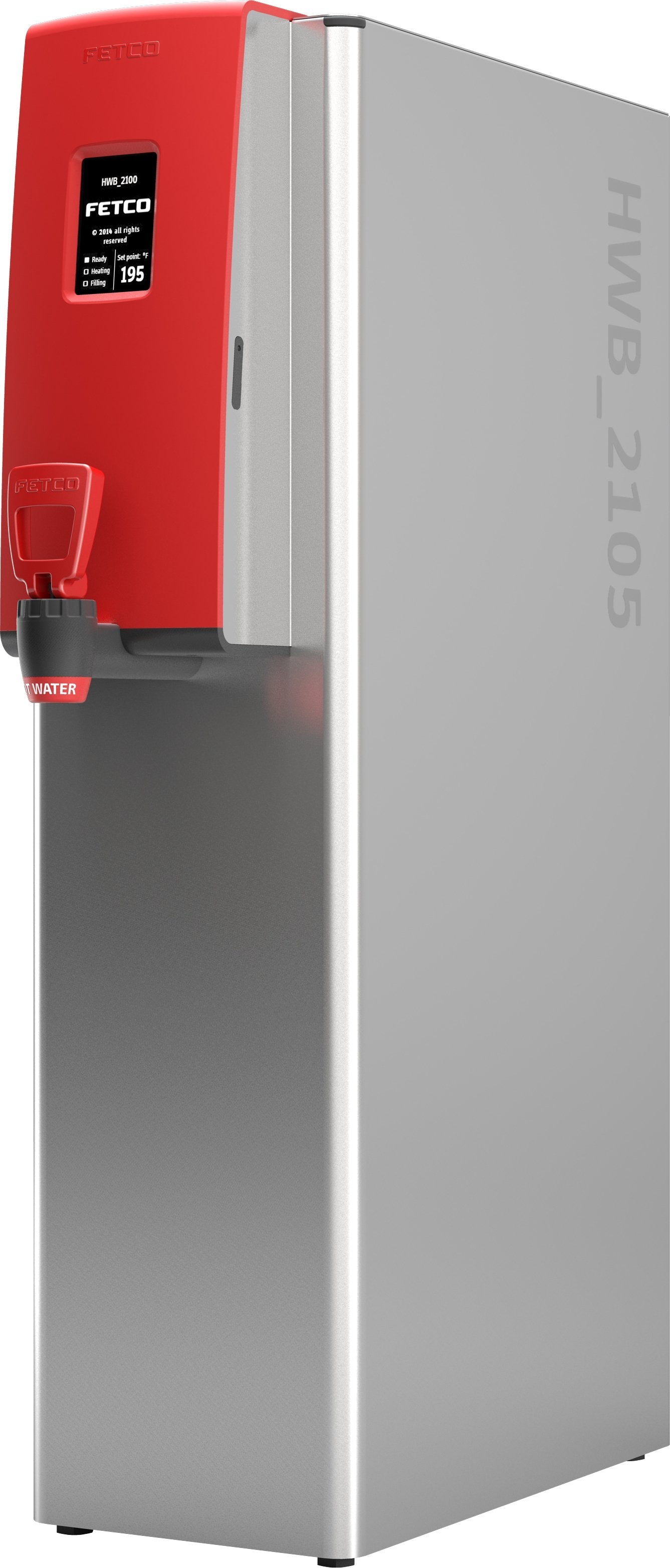 Fetco HWD-2102 Hot Water Dispenser, 2.0 gal.