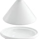 Front Of The House - 6.5" porcelain Round Tangine, Set of 2 - STN001WHP20