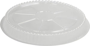 HFA - Plastic Dome Lid For 2046 and 9" Round Foil Pan, 500/Cs - 2046DL-500
