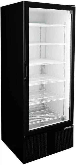 Habco - 30.5" Full-Height Single Swing Door White Merchandiser Refrigerators - ESM28HCTD