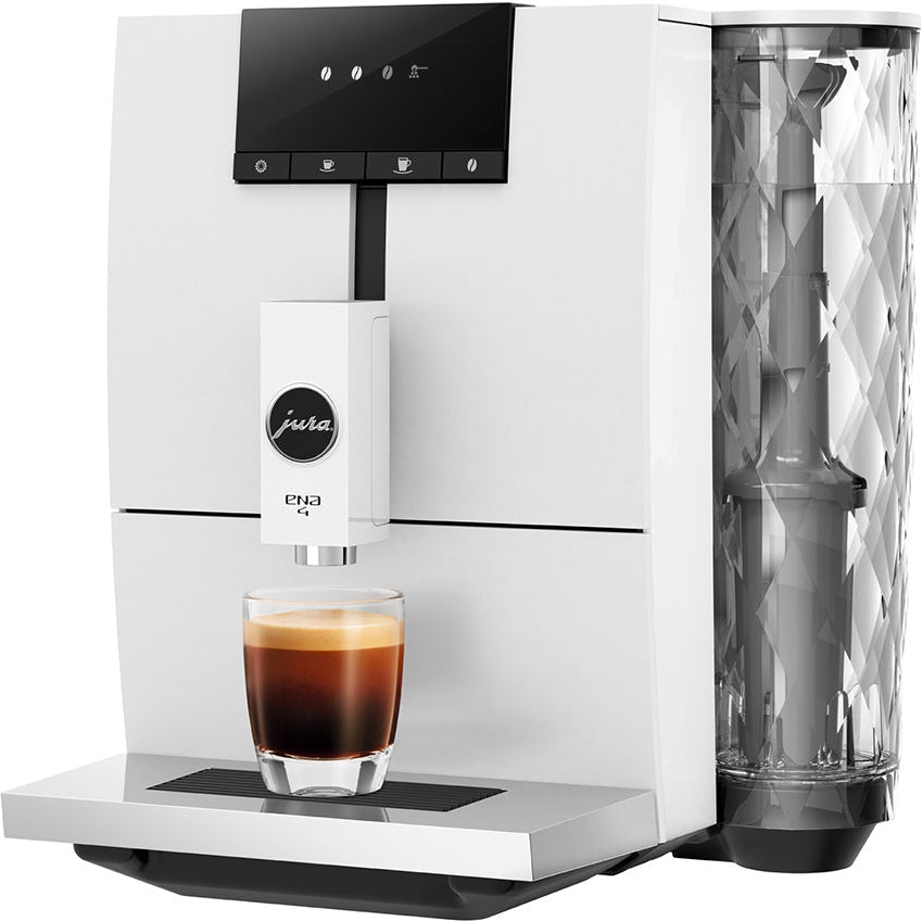 Jura - ENA 4 Automatic Coffee Machine White with FREE $40 Gift Card - 15351