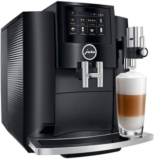 Jura - 2X Warranty! S8 Automatic Coffee Machine Piano Black + $130 Gift Card - 15358