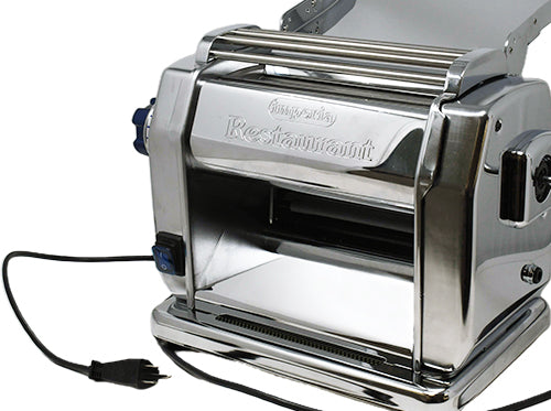 Omcan Electric Stainless Steel Pasta Sheeter with Roller