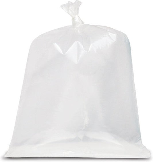 RiteSource - 26" x 36" Clear Regular Strength Garbage Bag, 250/Cs - 020660