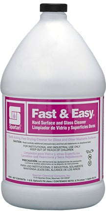 Spartan - Fast & Easy Ready-to-Use Glass Cleaner, 4 Jug/Cs - 326204C