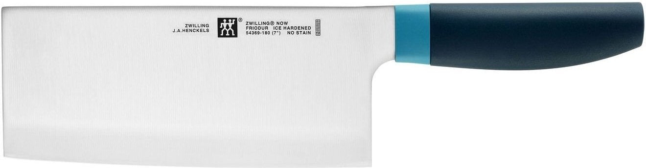 Zwilling - Now S 7" Stainless Steel Blue Chinese Chef's Knife - 54369-181