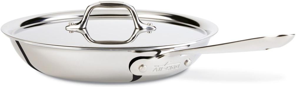 All-Clad - D3 Stainless Steel 10" Fry Pan with Lid - 41106