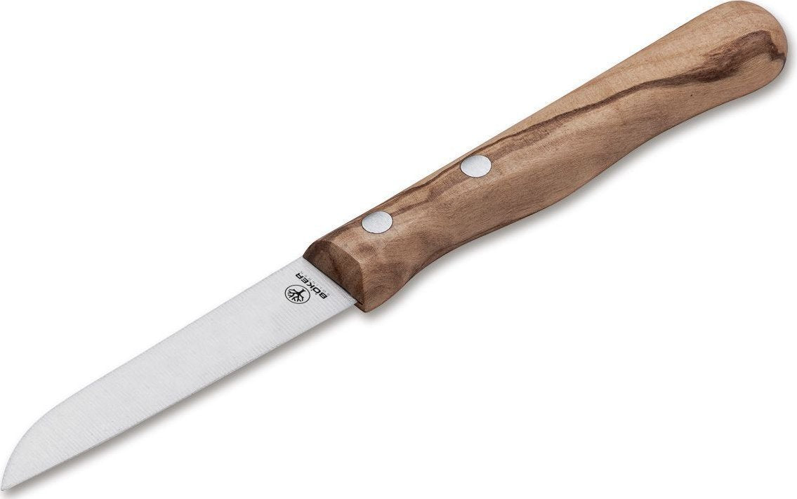 Boker - Classic Vegetable Knife with Olive Wood Handle - 03BO111
