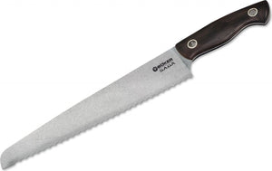Boker - Saga Bread Knife with Grenadilla Wood Handle - 130381