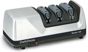 Chef's Choice - 3 Stage Professional Electric Knife Sharpener Brushed Metal - 120