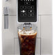 DeLonghi - Dinamica TrueBrew Over Ice Fully Automatic Coffee and Espresso Machine White - ECAM35020W