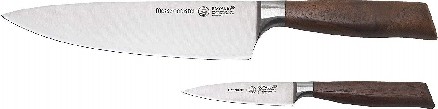 Messermeister Royale Elite 2 Piece Chef's Knife & Parer Set