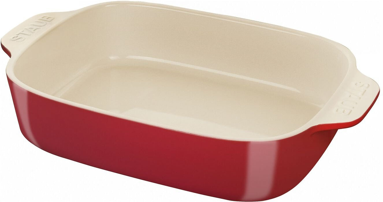 Staub - 8 x 12 Ceramic Rectangular Baking Dish Red - 40508-219 –