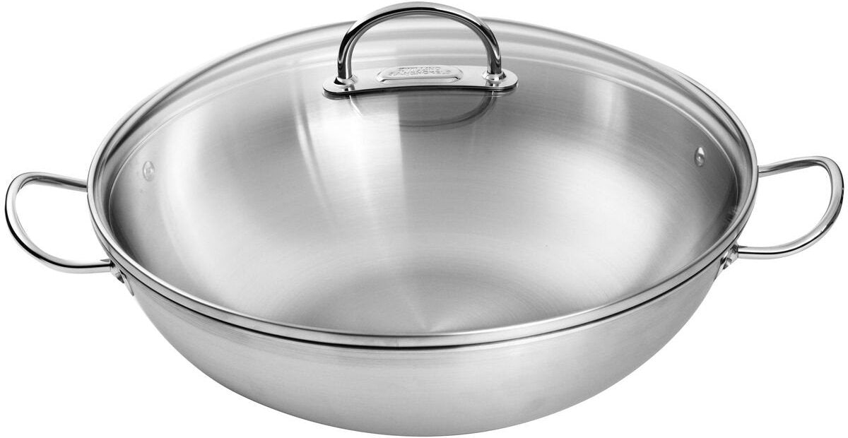 Zwilling - Prime 14" Stainless Steel Wok with Lid - 64060-836