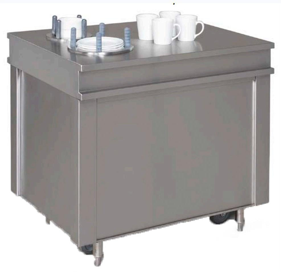 Mobile Combination Tray and Dish Dispensers
