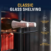 New Air - 24" Refrigerated Wine Cooler - NWR-24-75H