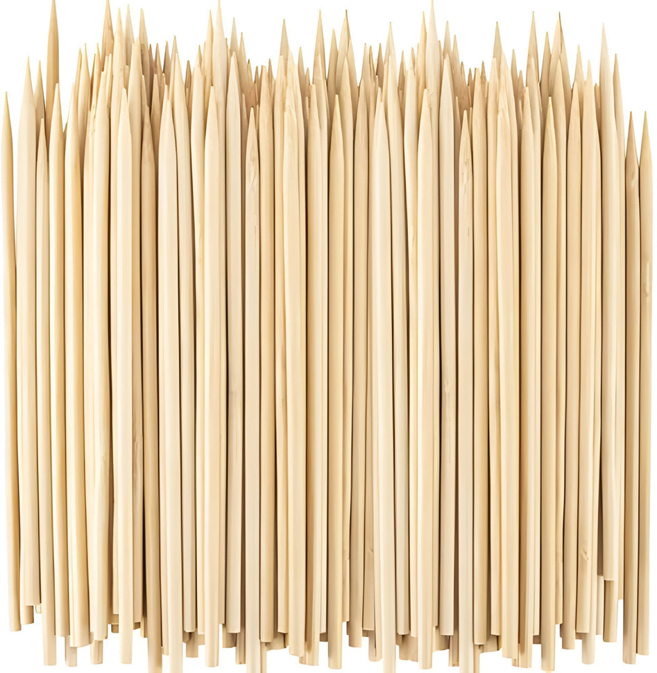10" Wooden Skewers, 1000/Bx - 80-080C