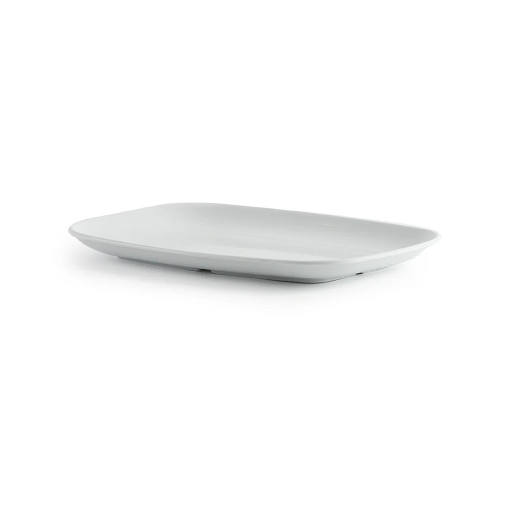 MISTRAL - Platter 13 X 9" White Melmac 6x1 Un - 10317WHT