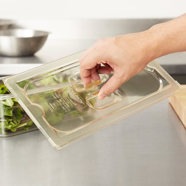 Vollrath - Third-Size Super Pan® Solid Cover in Amber - 33300