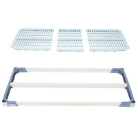 Metro - Max I Polymer Shelf with Grid Mat, 24" X 48" - MX2448G