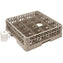 Vollrath - 16-Compartment Traex Full-Size Cup Rack in Beige with 1 Risers - TR4D-32944