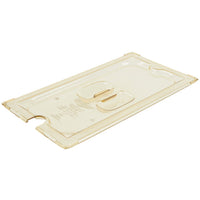 Vollrath - Third-Size Super Pan® Slotted Cover in Amber - 34300