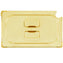 Vollrath - Fourth-Size Super Pan® Slotted Cover in Amber - 34400