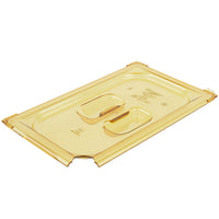 Vollrath - Fourth-Size Super Pan® Slotted Cover in Amber - 34400