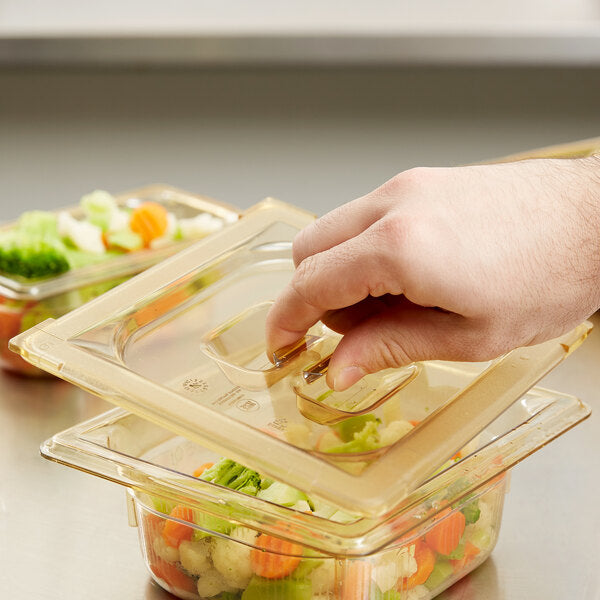 Vollrath - Sixth-Size Super Pan® Solid Cover in Amber - 33600